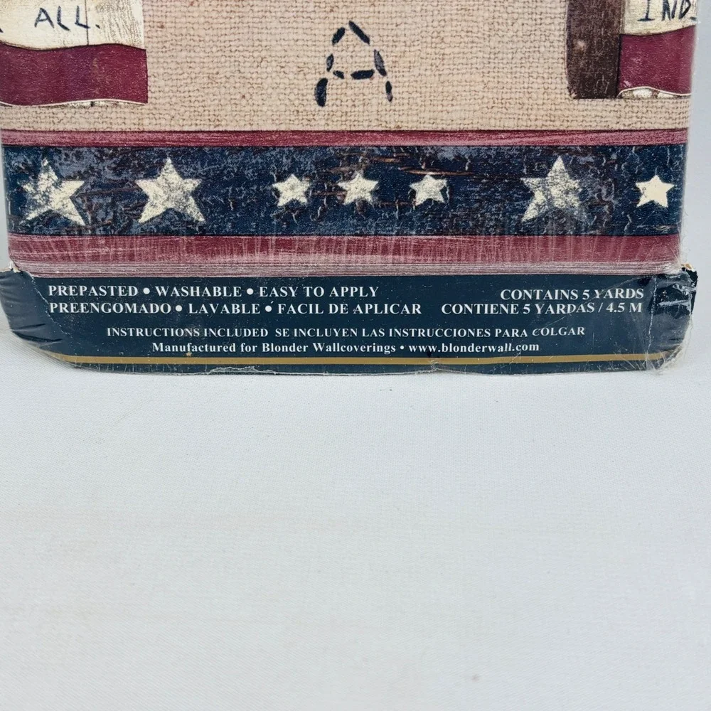 Expressions American Flag Pledge of Allegiance Wallpaper Border SB10147B 5 Yards